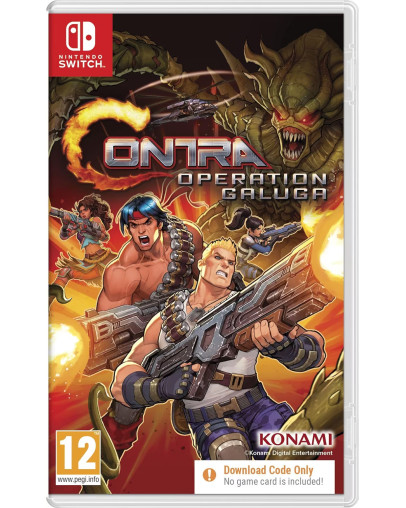 Contra Operation Galuga - koda v škatlici (SWITCH)