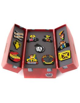 Crash Team Racing Nitro-Fueled komplet priponk v škatli z orodjem Numskull