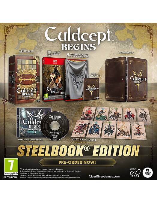 Culdcept BEGINS Steelbook Edition (SWITCH 2)