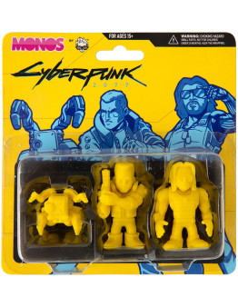 Cyberpunk 2077 Monos Silverhand Serija 1 rumen set priponk Jinx