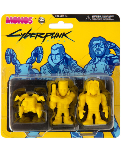 Cyberpunk 2077 Monos Silverhand Serija 1 rumen set priponk Jinx