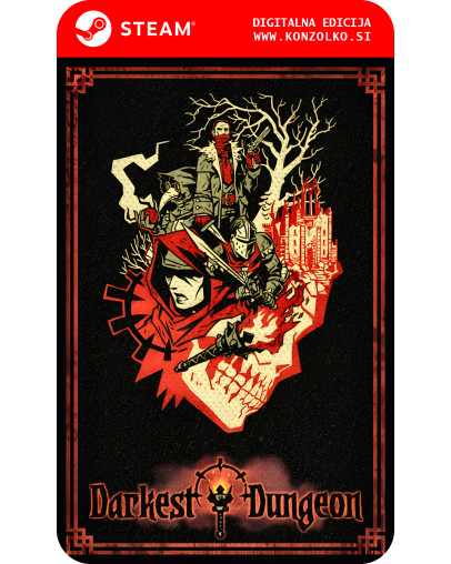 Darkest Dungeon The Crimson Court dodatek za igro - Steam koda brez škatlice (WINDOWS PC)