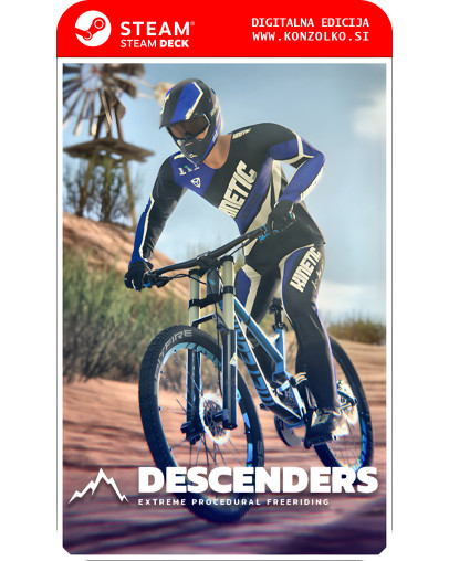 Descenders - Steam koda brez škatlice (WINDOWS PC | STEAM DECK)