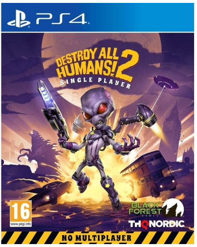 Destroy all Humans 2 Single Player (PS4)