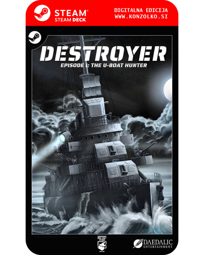 Destroyer The U-Boat Hunter - Steam koda brez škatlice (WINDOWS PC | STEAM DECK)