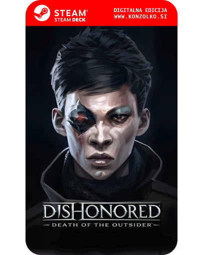 Dishonored Death of the Outsider - Steam koda brez škatlice (WINDOWS PC | STEAM DECK)