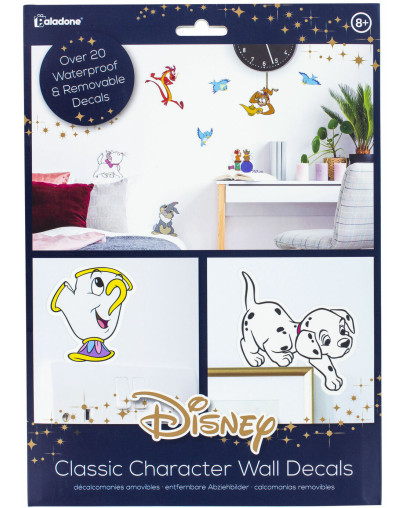Disney Classic Character stenske nalepke Paladone