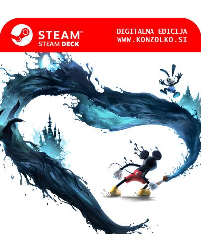 Disney Epic Mickey Rebrushed - Steam koda brez škatlice (WINDOWS PC | STEAM DECK)