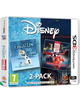 Disney Frozen Big Hero 6 Double Pack (3DS)
