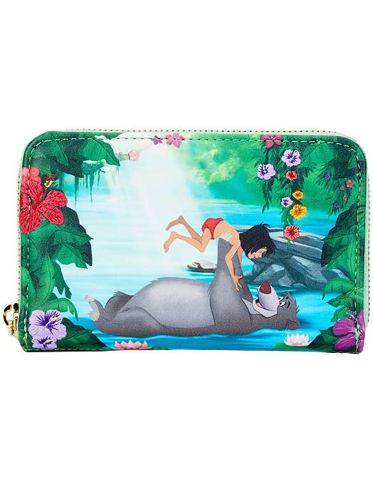 Disney Knjiga o džungli denarnica z zadrgo Bare Necessities Loungefly