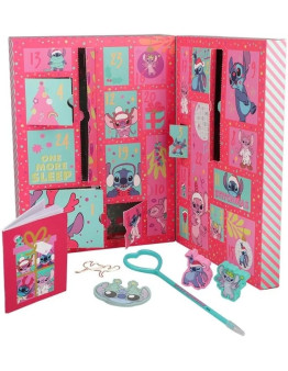 Disney Lilo & Stitch 24-delni adventni koledar s pisarniškim materialom Paladone