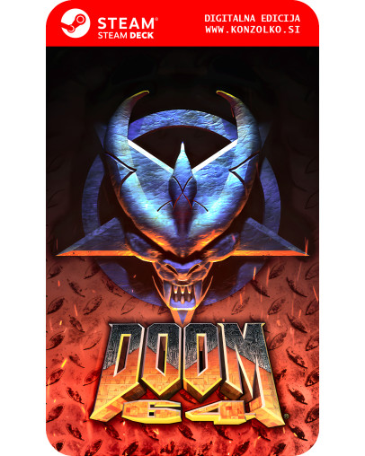 Doom 64 - Steam koda brez škatlice (WINDOWS PC | STEAM DECK)