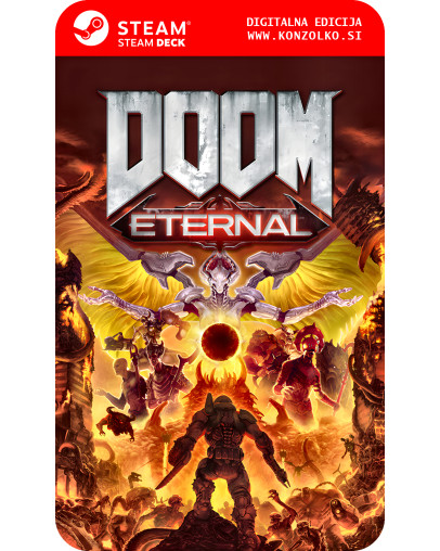 Doom Eternal Deluxe Edition - Steam koda brez škatlice (WINDOWS PC | STEAM DECK)
