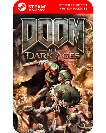 Doom The Dark Ages - Steam koda brez škatlice (WINDOWS PC | STEAM DECK)