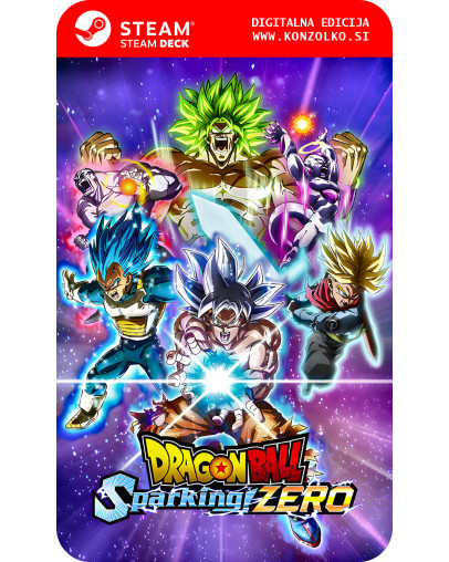 Dragon Ball Sparking ZERO Deluxe Edition - Steam koda brez škatlice (WINDOWS PC | STEAM DECK)