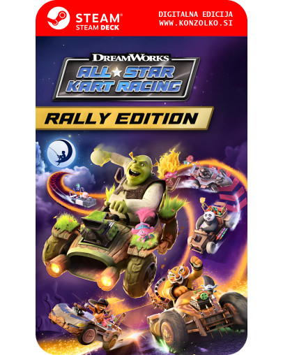 DreamWorks All-Star Kart Racing - Steam koda brez škatlice (WINDOWS PC | STEAM DECK)