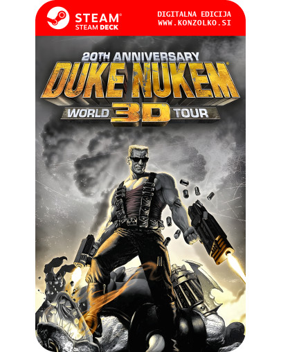 Duke Nukem 3D 20th Anniversary World Tour - Steam koda brez škatlice (WINDOWS PC | STEAM DECK)