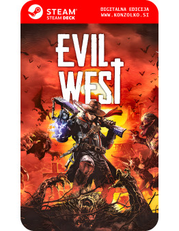 Evil West - Steam koda brez škatlice (WINDOWS PC | STEAM DECK)