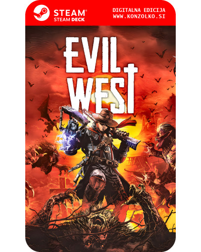 Evil West - Steam koda brez škatlice (WINDOWS PC | STEAM DECK)