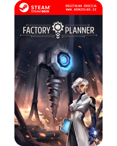 Factory Planner - Steam koda brez škatlice (WINDOWS PC | STEAM DECK)