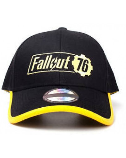 Fallout 76 Yellow Logo nastavljiva kapa Difuzed