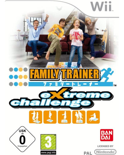 Family Trainer Extreme Challenge (WII) - rabljeno