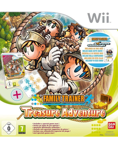 Family Trainer Treasure Adventure (WII)