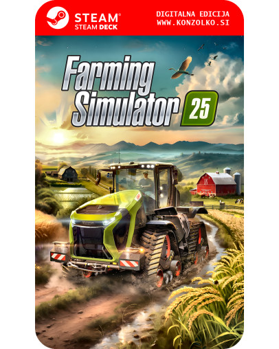Farming Simulator 25 Highlands Fishing Edition - Steam koda brez škatlice (WINDOWS PC | STEAM DECK)