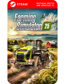 Farming Simulator 25 Year 2 Season Pass dodatek za igro - Steam koda brez škatlice (WINDOWS PC)