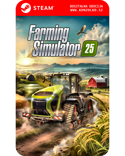 Farming Simulator 25 Year 2 Season Pass dodatek za igro - Steam koda brez škatlice (WINDOWS PC)