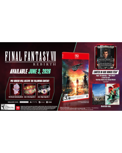 Final Fantasy 7 Rebirth Limited Edition (SWITCH 2)