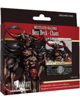 Final Fantasy TCG Multiplayer Challenge Boss Deck Chaos komplet igralnih kart