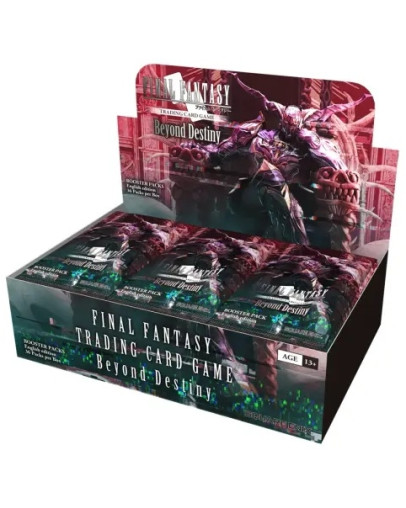 Final Fantasy TCG Opus XXI Beyond Destiny Booster Box komplet igralnih kart