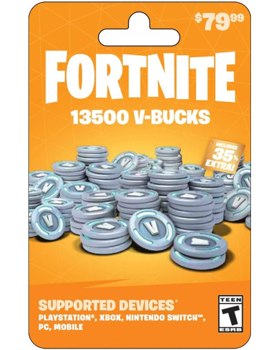 Fortnite 13500 V-Bucks za Nintendo Switch (brez kartončka)