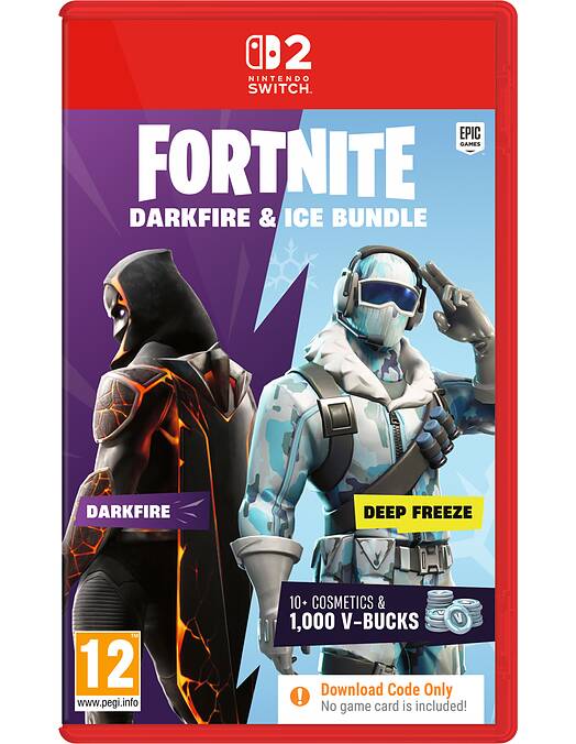 Fortnite Darkfire & Ice Bundle - koda v škatlici (SWITCH 2)