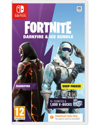 Fortnite Darkfire & Ice Bundle - koda v škatlici (SWITCH)