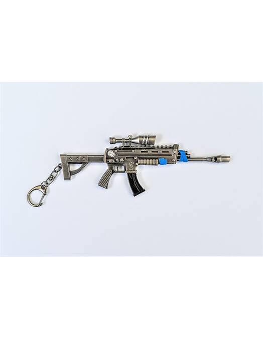 Fortnite kovinski obesek za ključe v obliki raketometa Rocket Launcher