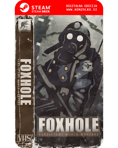 Foxhole - Steam koda brez škatlice (WINDOWS PC | STEAM DECK)