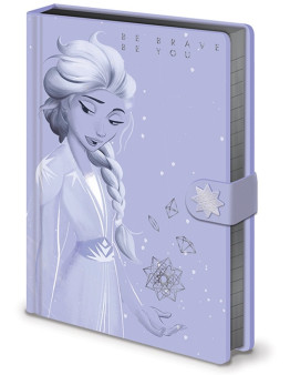 Frozen 2 Lilac Snow premium A5 beležka Pyramid