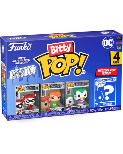 Funko Bitty Pop DC Harley Quinn 4-Pack Funko Bitty Pop DC Harley Quinn 4-Pack
