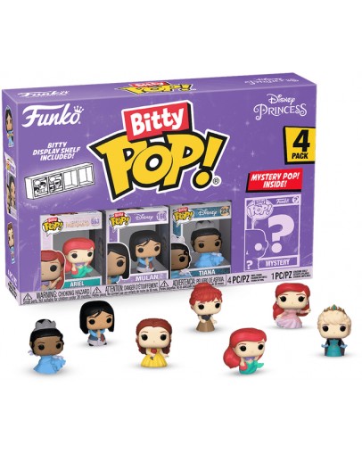 Funko Bitty Pop Disney Ariel 4-Pack Funko Bitty Pop Disney Ariel 4-Pack