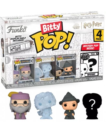 Funko Bitty Pop Harry Potter Dumbledore 4-Pack Funko Bitty Pop Harry Potter Dumbledore 4-Pack
