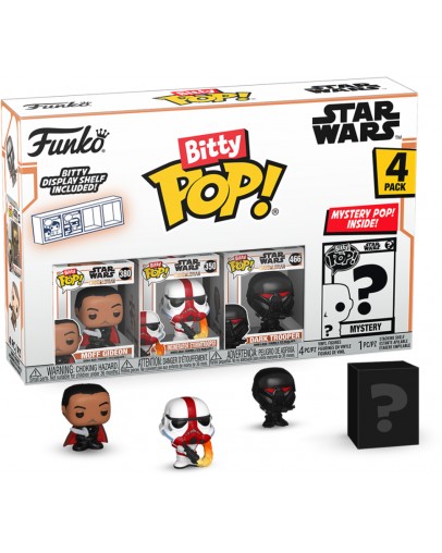 Funko Bitty Pop Mandalorian 4-Pack Moff Gideon Funko Bitty Pop Mandalorian 4-Pack Moff Gideon
