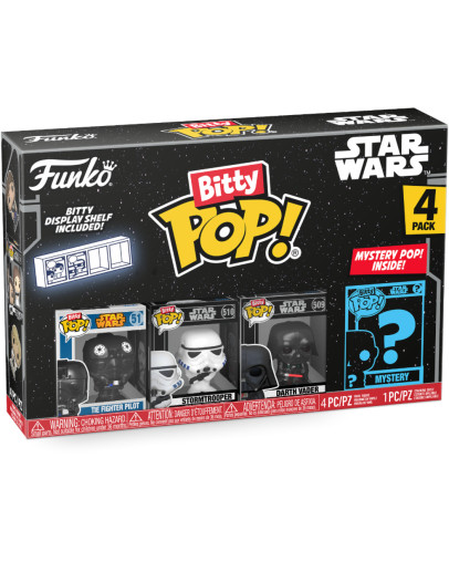 Funko Bitty Pop Star Wars Darth Vader komplet štirih figur