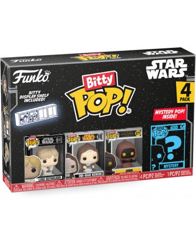 Funko Bitty Pop Star Wars Luke 4PK Funko Bitty Pop Star Wars Luke 4PK