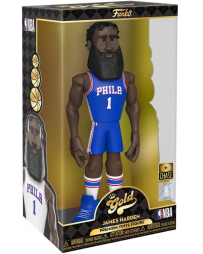 Funko Gold 12 NBA 76ers James Harden