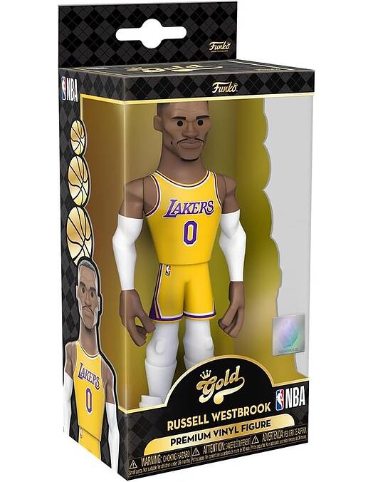 Funko Gold 5 NBA Lakers Russell Westbrook