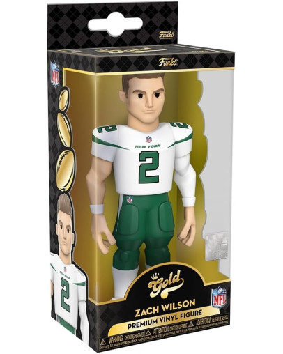 Funko Gold 5 NFL NY Jets Zach Wilson
