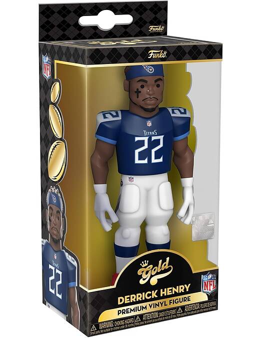 Funko Gold 5 NFL Titans Derrick Henry