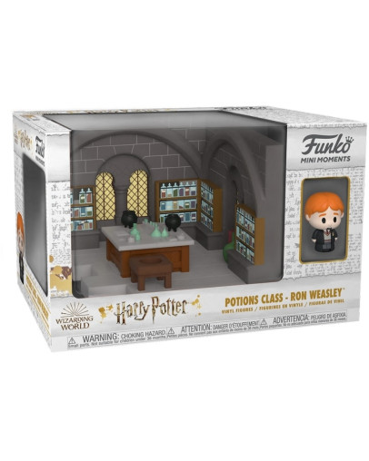 Funko Mini Moments Harry Potter Anniversary Potions Class Ron Weasley Chase Neville Longbottom